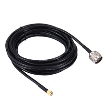 Load image into Gallery viewer, 5m RP-SMA Male to N Male RG58 Cable, 5m RP-SMA Male to N Male