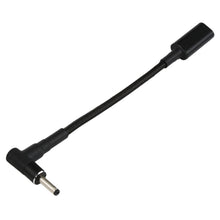 Load image into Gallery viewer, PD 100W 18.5-20V 3.0 x 1.0mm Elbow to USB-C / Type-C Adapter Nylon Braid Cable, 3.0 x 1.0mm