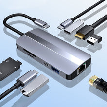 Load image into Gallery viewer, BYL-2206 9 in 1 USB-C / Type-C to USB Multifunctional Docking Station HUB Adapter, BYL-2206