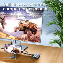 Load image into Gallery viewer, BYL-2206 9 in 1 USB-C / Type-C to USB Multifunctional Docking Station HUB Adapter, BYL-2206