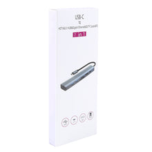 Load image into Gallery viewer, BYL-2303 7 in 1 USB-C / Type-C to USB Multifunctional Docking Station HUB Adapter, BYL-2303