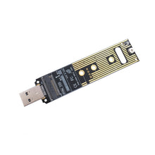 Load image into Gallery viewer, MSA7780 M.2 NVME PCI-E SSD to USB 3.1 Type-A Plug-in Adapter Card, NGFF to USB Type-A