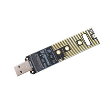 Load image into Gallery viewer, MSA7780 M.2 NVME PCI-E SSD to USB 3.1 Type-A Plug-in Adapter Card, NGFF to USB Type-A