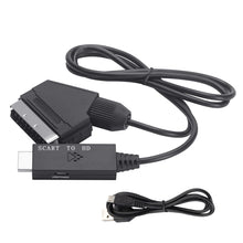 Load image into Gallery viewer, Scart To HDMI-Compatible Converter Video Audio Adapter Cable, Scart To HDMI