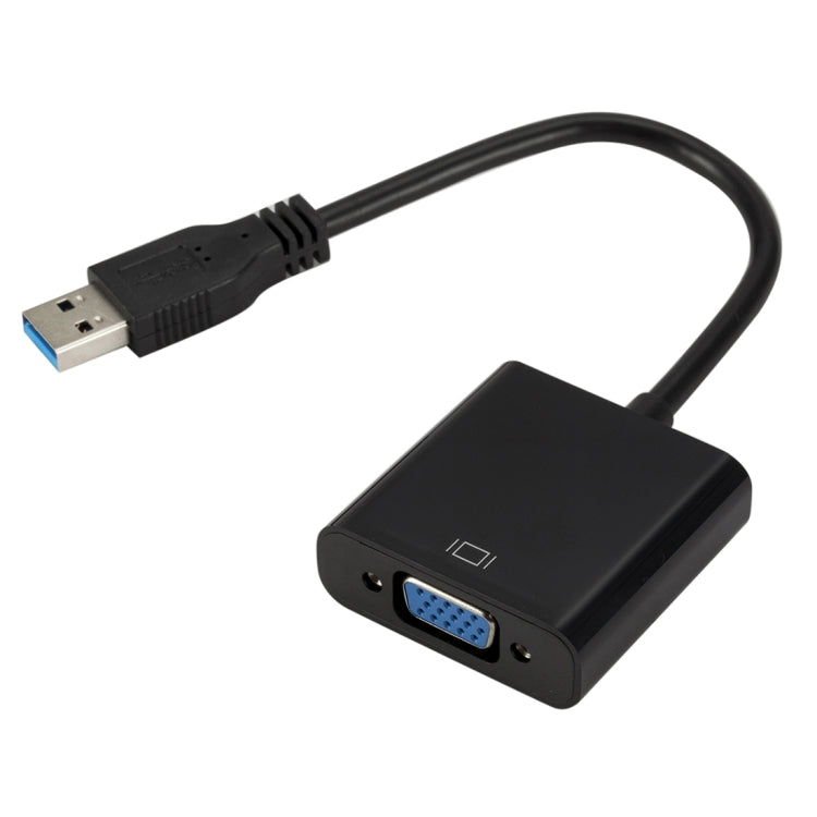External Graphics Card Converter Cable USB3.0 to VGA, Resolution: 720P, 720P (Black), 720P (Blue), 720P