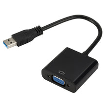 Load image into Gallery viewer, External Graphics Card Converter Cable USB3.0 to VGA, Resolution: 1080P, 1080P (Black), 1080P (Blue), 1080P