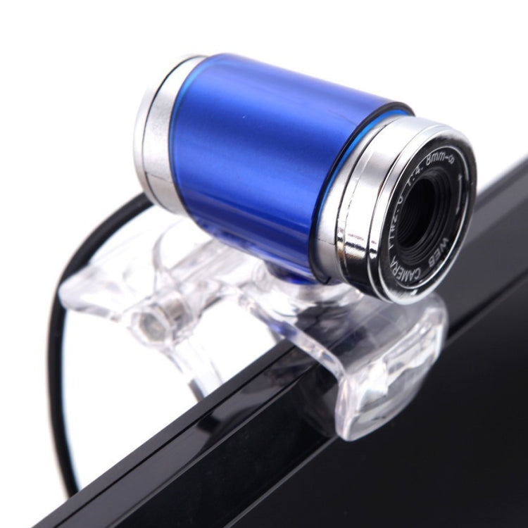 HXSJ A860 30fps 480P HD Webcam for Desktop / Laptop, with 10m Sound Absorbing Microphone, Length: 1.4m, A860 Black, A860 Grey, A860 Blue, A860 Red, A860 Red + Black