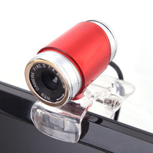 Load image into Gallery viewer, HXSJ A860 30fps 480P HD Webcam for Desktop / Laptop, with 10m Sound Absorbing Microphone, Length: 1.4m, A860 Black, A860 Grey, A860 Blue, A860 Red, A860 Red + Black