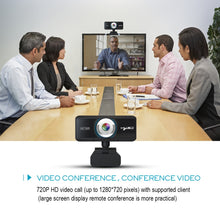 Load image into Gallery viewer, HXSJ S90 30fps 1 Megapixel 720P HD Webcam for Desktop / Laptop / Android TV, with 8m Sound Absorbing Microphone, Cable Length: 1.5m, S90