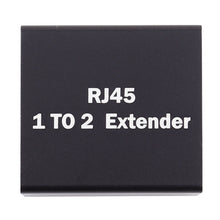 Load image into Gallery viewer, RJ45 1 to 2 Aluminum Alloy Expansion Head Extender, RJ45 1 to 2 Extender
