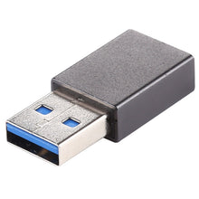 Load image into Gallery viewer, USB 3.0 Male to Type-C / USB-C Female Aluminium Alloy Adapter, USB 3.0 Male to Type-C Female