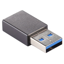 Load image into Gallery viewer, USB 3.0 Male to Type-C / USB-C Female Aluminium Alloy Adapter, USB 3.0 Male to Type-C Female