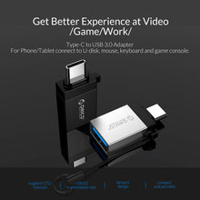 Load image into Gallery viewer, ORICO CBT-UT01-BK-BP Type-C to USB 3.0 Adapter