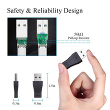 Load image into Gallery viewer, USB 3.0 Male to USB-C / Type-C 3.1 Female Connector Adapter, AM to USB Type-C