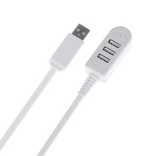 Load image into Gallery viewer, 1.2m TPE USB A to 3 USB Ports Female HUB Adapter