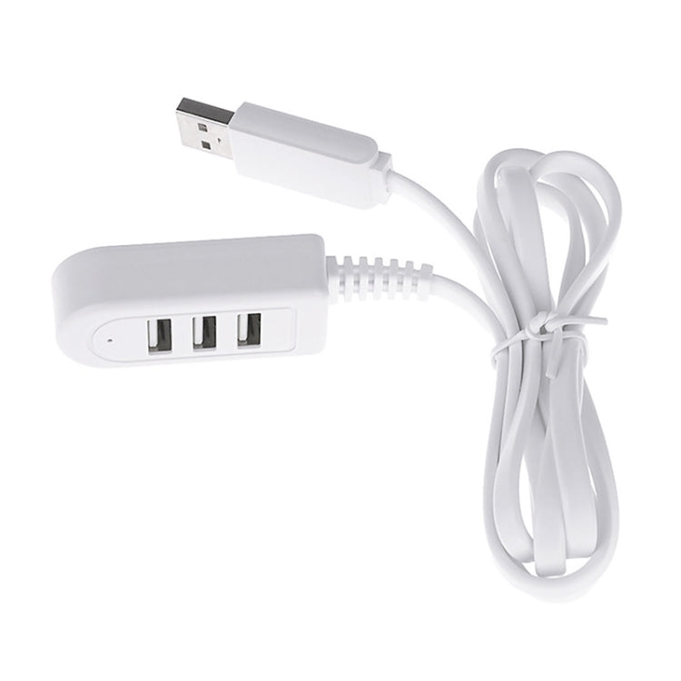 1.2m TPE USB A to 3 USB Ports Female HUB Adapter