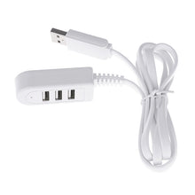 Load image into Gallery viewer, 1.2m TPE USB A to 3 USB Ports Female HUB Adapter