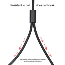 Load image into Gallery viewer, REXLIS 3635 3.5mm Male to Dual RCA Gold-plated Plug Black Cotton Braided Audio Cable for RCA Input Interface Active Speaker, Length: 1.8m, Length: 1.8m