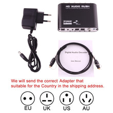Load image into Gallery viewer, NEWKENG 51R DTS / AC3 to Analog 5.1 Audio / Stereo Audio Digital Audio Converter Decoder