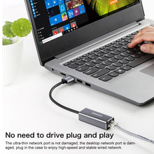 Load image into Gallery viewer, Lenovo F1-C01 Type-C / USB-C to Gigabit Ethernet Converter, F1-C01