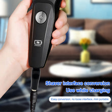 Load image into Gallery viewer, DC 5.5 x 2.1mm Female to Shaver Interface Female Power Supply Conversion Converter, Semicircle