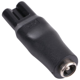 DC 5.5 x 2.1mm Female to Shaver Interface Female Power Supply Conversion Converter, Oval