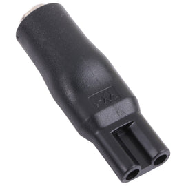 DC 5.5 x 2.1mm Female to Shaver Interface Female Power Supply Conversion Converter, Oval