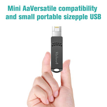 Load image into Gallery viewer, Richwell 128G Type-C + 8 Pin + USB 3.0 Metal Flash Disk with OTG Function