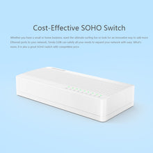 Load image into Gallery viewer, Tenda S108 8 Ports 10 / 100Mbps Fast Ethernet Network Switch LAN HUB, Tenda SG108 8 Ports White