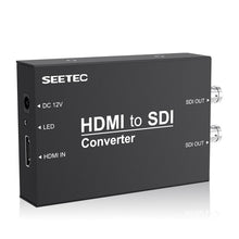 Load image into Gallery viewer, SEETEC 1 x HDMI Input to 2 x SDI Output Converter, 1 x HDMI to 2 x SDI