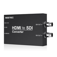 Load image into Gallery viewer, SEETEC 1 x HDMI Input to 2 x SDI Output Converter, 1 x HDMI to 2 x SDI