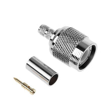 Load image into Gallery viewer, 10 PCS TNC Male RF Coax Connector for Cable RG58 RG142 RG400 LMR195