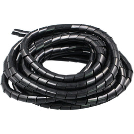 11m PE Spiral Pipes Wire Winding Organizer Tidy Tube, Nominal Diameter: 8mm, 8mm / 11m Length