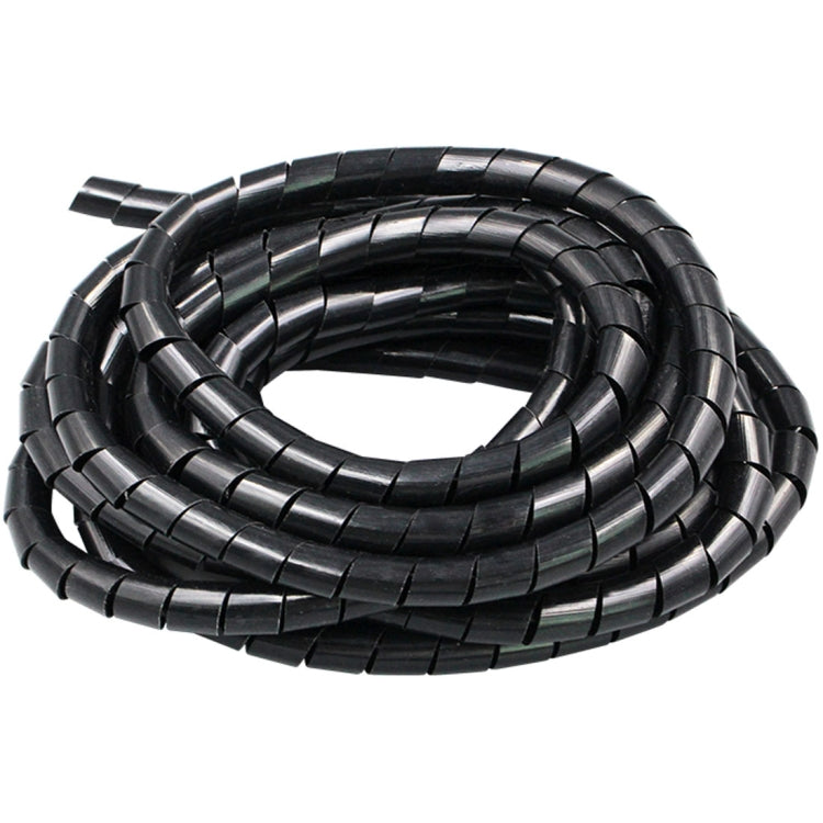 4m PE Spiral Pipes Wire Winding Organizer Tidy Tube, Nominal Diameter: 16mm, 16mm / 4m Length, 16mm  / 4m Length