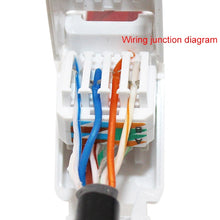 Load image into Gallery viewer, Tool-free Crimping RJ-45 Connector Modular Plug, Short Version Cat5e, Cat5e