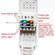 Load image into Gallery viewer, Tool-free Crimping RJ-45 Connector Modular Plug, Short Version Cat5e, Cat5e