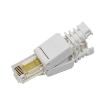 Load image into Gallery viewer, Tool-free Crimping RJ-45 Connector Modular Plug, Short Version UTP Cat6, Cat6