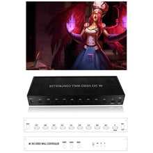 Load image into Gallery viewer, NK-BT88 4K 3X3 HDMI Video Wall Controller Multi-screen Splicing Processor with Remote Controller, EU Plug, EU Plug