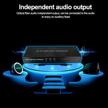 Load image into Gallery viewer, NK-BT88 4K 3X3 HDMI Video Wall Controller Multi-screen Splicing Processor with Remote Controller, EU Plug, EU Plug