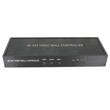 Load image into Gallery viewer, NK-BT88 4K 3X3 HDMI Video Wall Controller Multi-screen Splicing Processor with Remote Controller, EU Plug, EU Plug