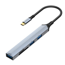 Load image into Gallery viewer, V253 5 in 1 USB-C/Type-C to USB Multifunctional Docking Station HUB Adapter, V253