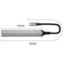 Load image into Gallery viewer, V253 5 in 1 USB-C/Type-C to USB Multifunctional Docking Station HUB Adapter, V253