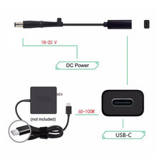 Load image into Gallery viewer, DP USB-C / Type-C to 7.4 x 0.6mm Power Adapter Charger Cable for HP, 2.4 x 0.6mm