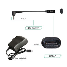 Load image into Gallery viewer, USB-C / Type-C to 4.0 x 1.35mm Power Adapter Charger Cable, 4.0 x 1.35mm