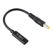 Load image into Gallery viewer, DP USB-C / Type-C to 5.5 x 2.5mm Power Adapter Charger Cable, 5.5 x 2.5mm