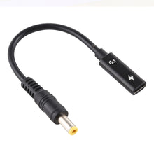 Load image into Gallery viewer, DP USB-C / Type-C to 5.5 x 2.5mm Power Adapter Charger Cable, 5.5 x 2.5mm
