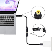 Load image into Gallery viewer, DP USB-C / Type-C to 5.5 x 2.5mm Power Adapter Charger Cable, 5.5 x 2.5mm