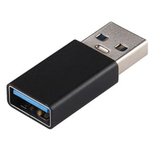 Load image into Gallery viewer, USB 3.0 Female to USB 3.0 Male Coupler Extender Converter, Female to Male