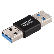 Load image into Gallery viewer, USB 3.0 Male to USB 3.0 Male Coupler Extender Converter, Male to Male