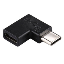 Load image into Gallery viewer, 90 Degrees Right Angle USB-C / Type-C Female to Male Converter Adapter, Right Angle Female to Male